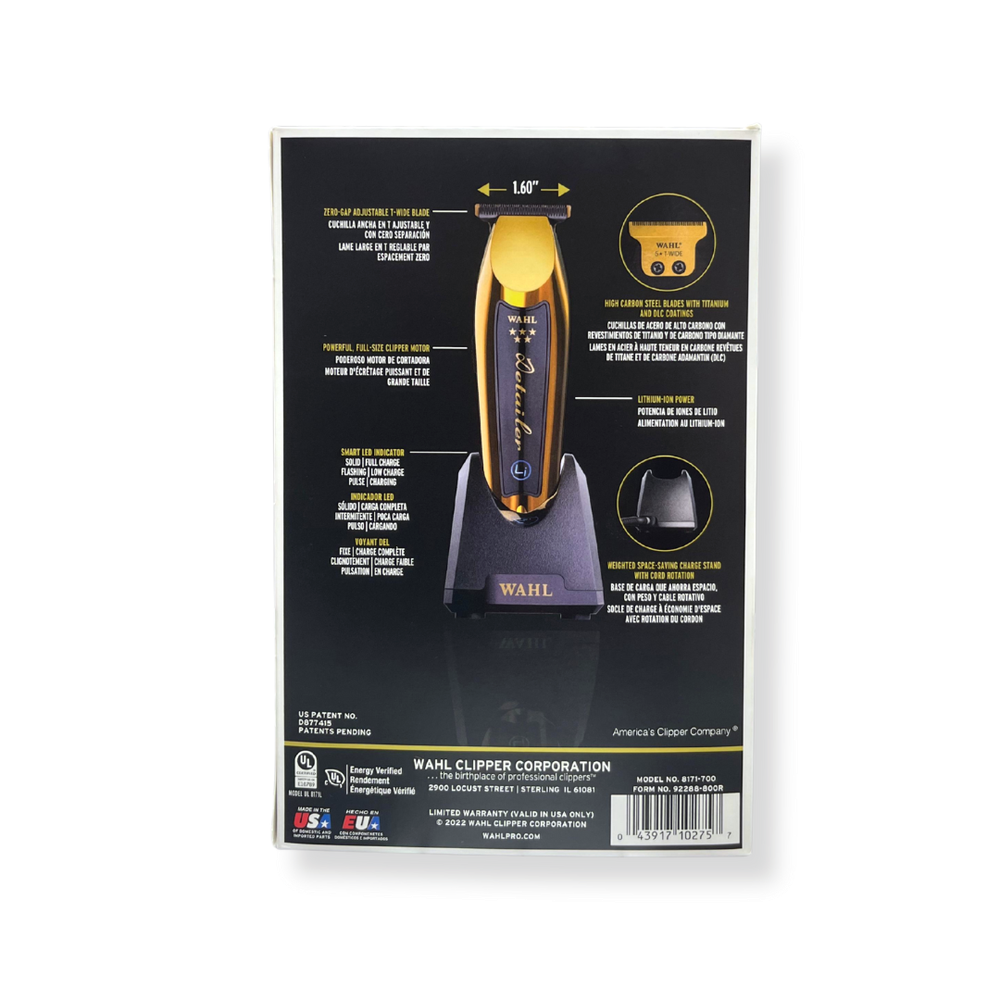 Wahl - Detailer cordless Gold