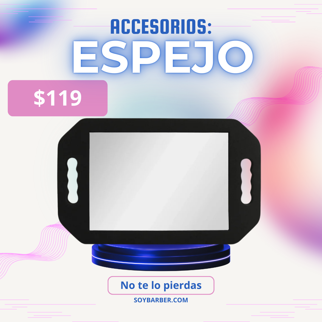 Soy Barber - Espejo de mano