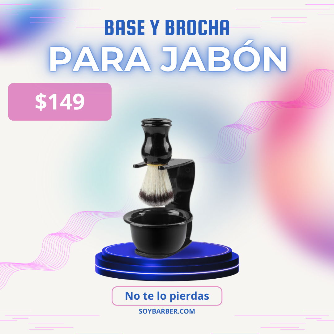 Set de para Barba (brocha y base)
