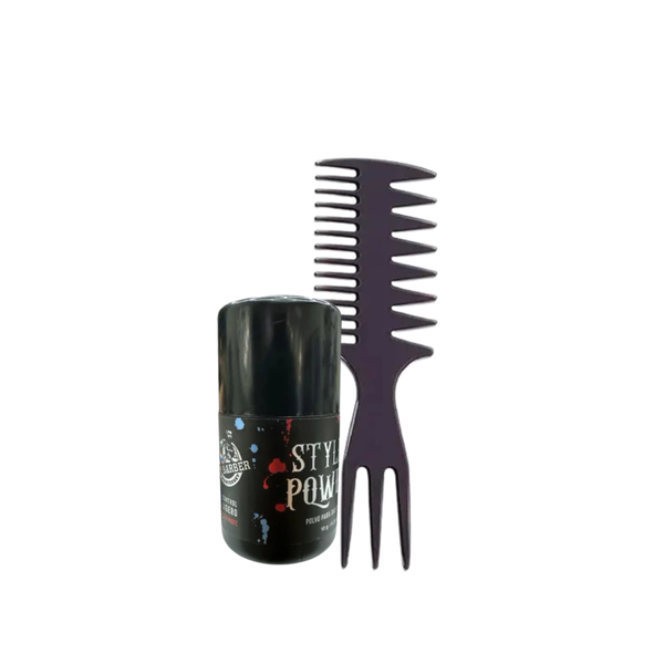Soy Barber - Polvo textura + peine voluminizador