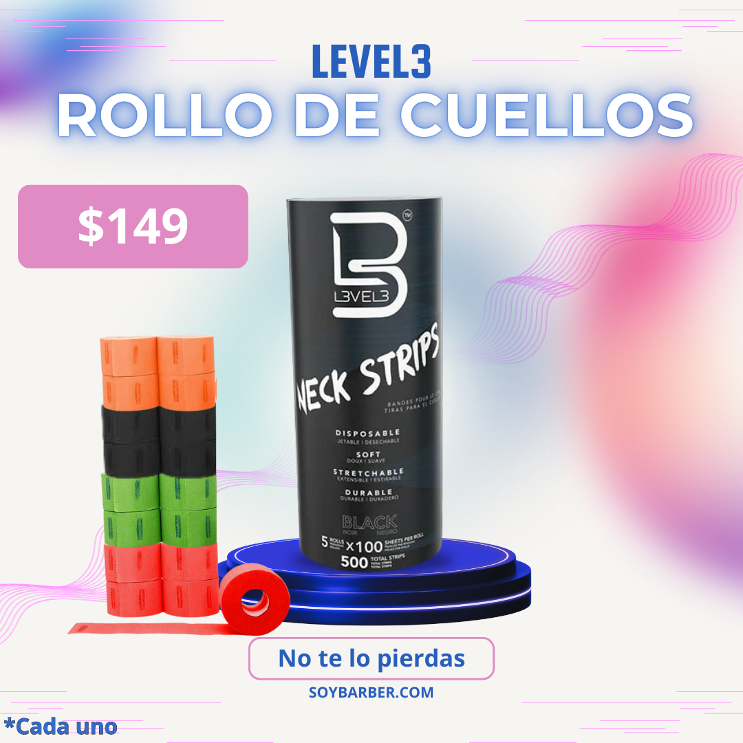 LV3 - Rollo para Cuellos Neck Strips
