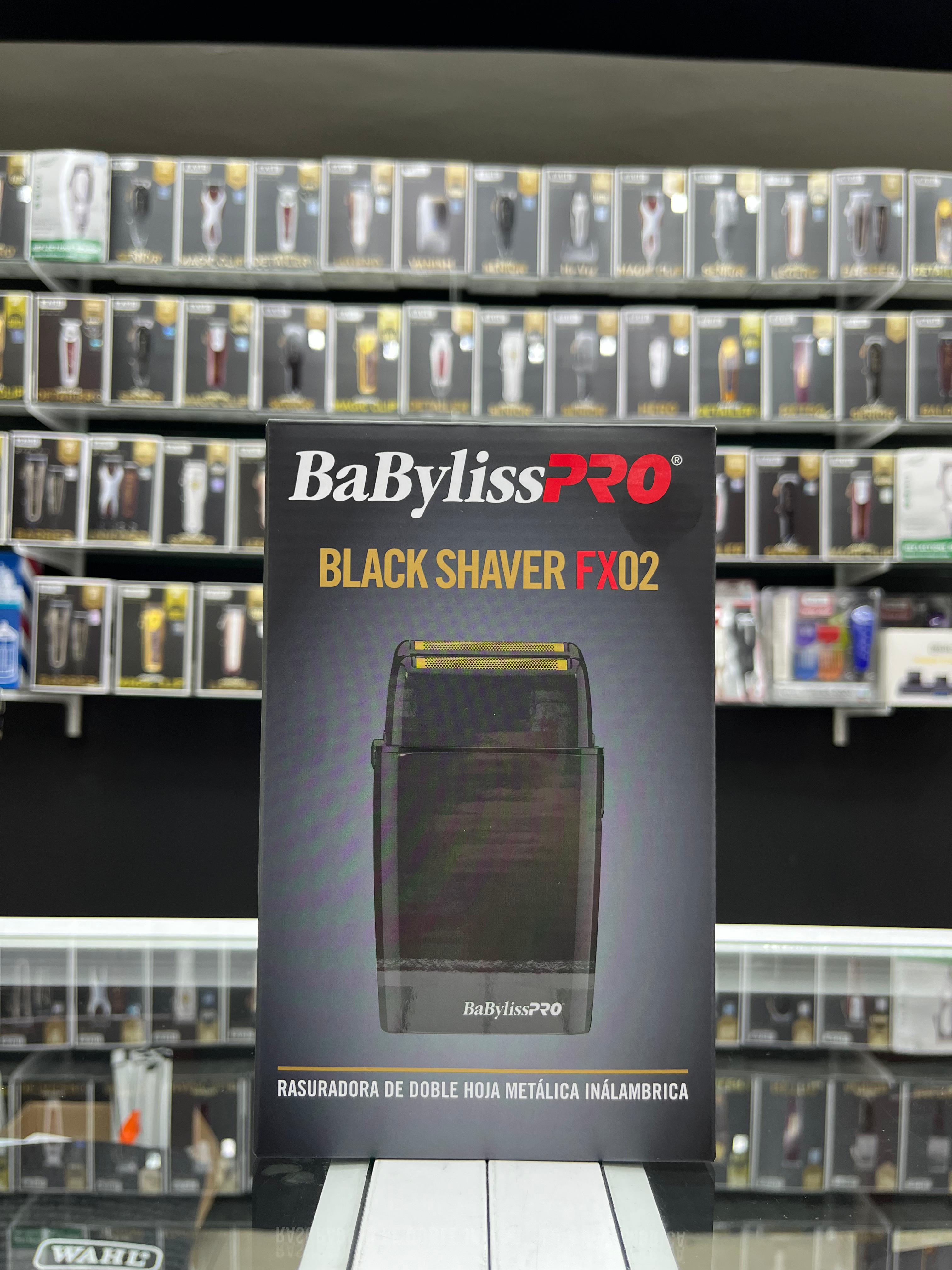 BaByliss PRO - Shaver Black FX Metálica