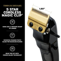 Cuchilla Stagger-Tooth de la Cordless Magic Clip