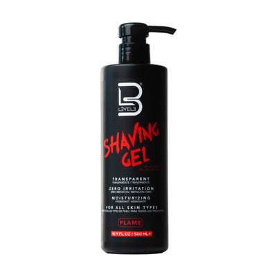 L3VEL3 Shaving Gel Flame 500 g