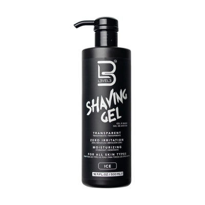 L3VEL3 Shaving Gel Ice 500 g