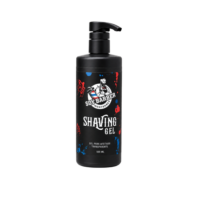 Soy Barber Shaving Gel 500ml - gel de afeitar profesional para barbería, imagen 2