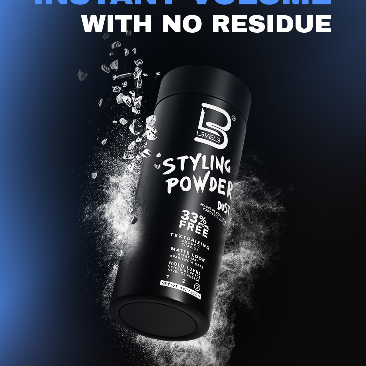 LV3 Styling Powder, volumen instantáneo