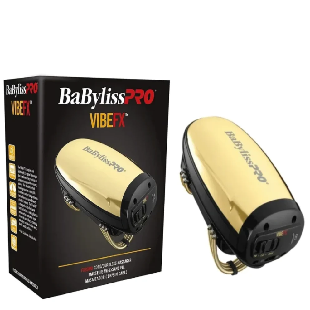 BaByliss PRO - Masajeador Vibe FX Gold